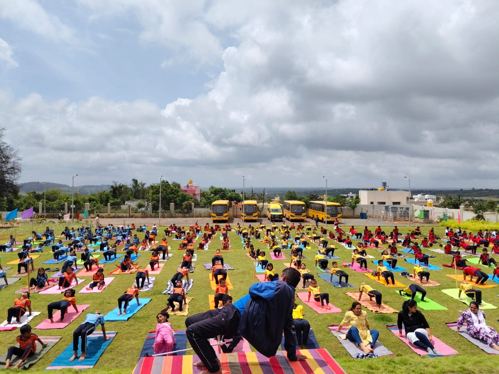 International Yoga Day Celebration in RVK - Sattur (10)