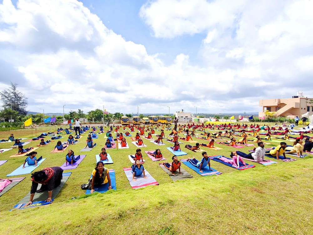 International Yoga Day Celebration in RVK - Sattur (11)