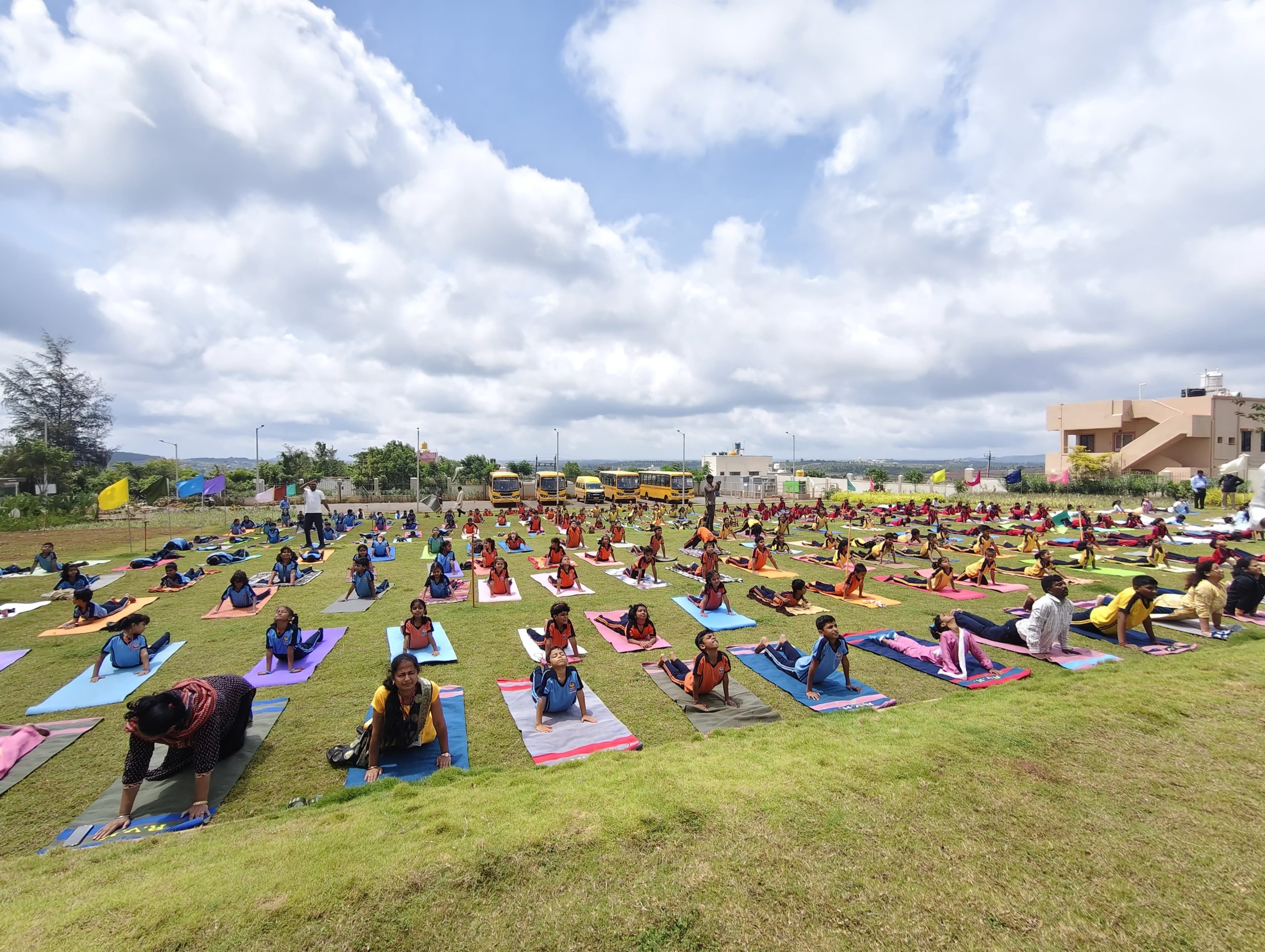 International Yoga Day Celebration in RVK - Sattur (7)