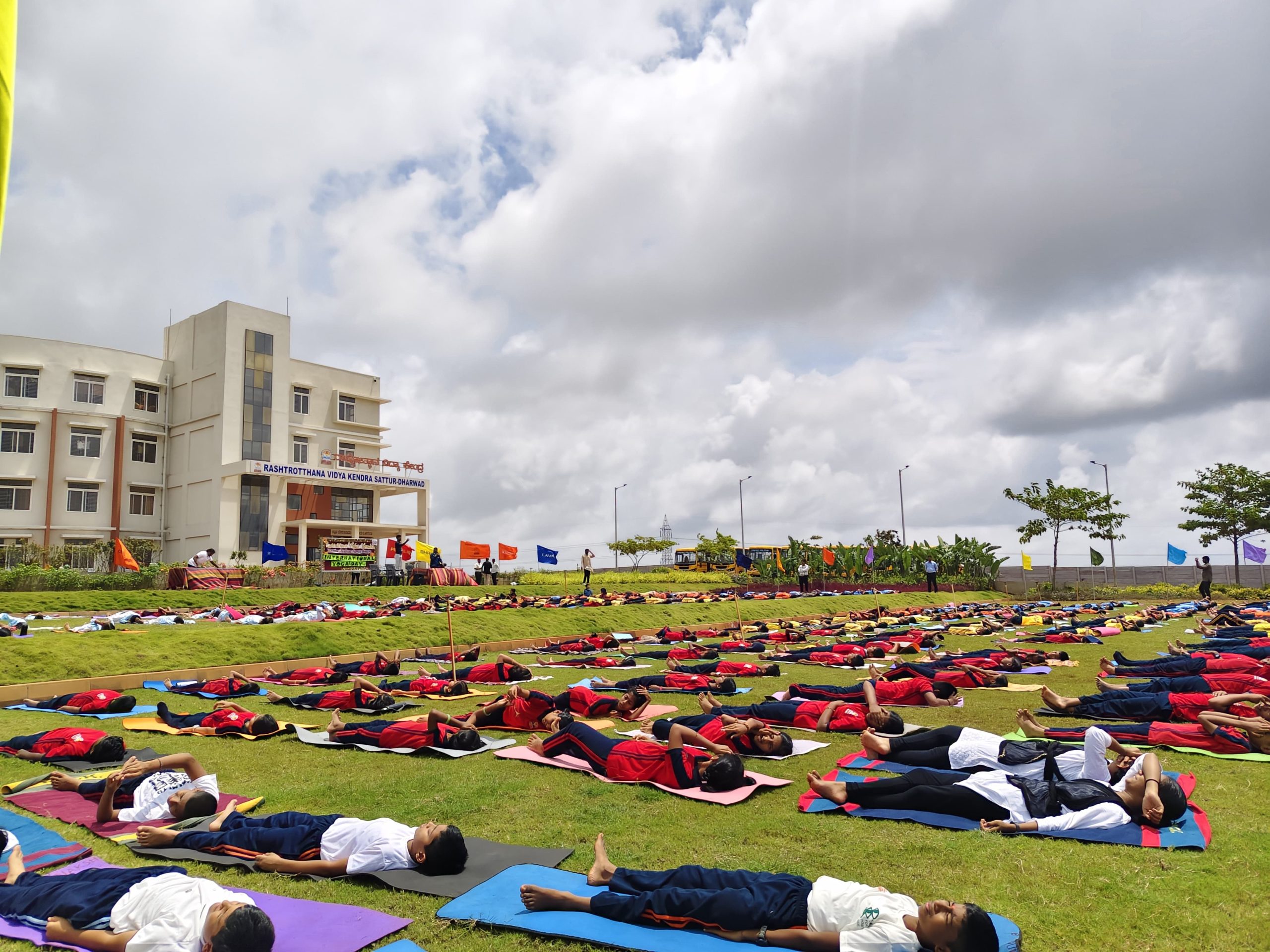 International Yoga Day Celebration in RVK - Sattur (8)