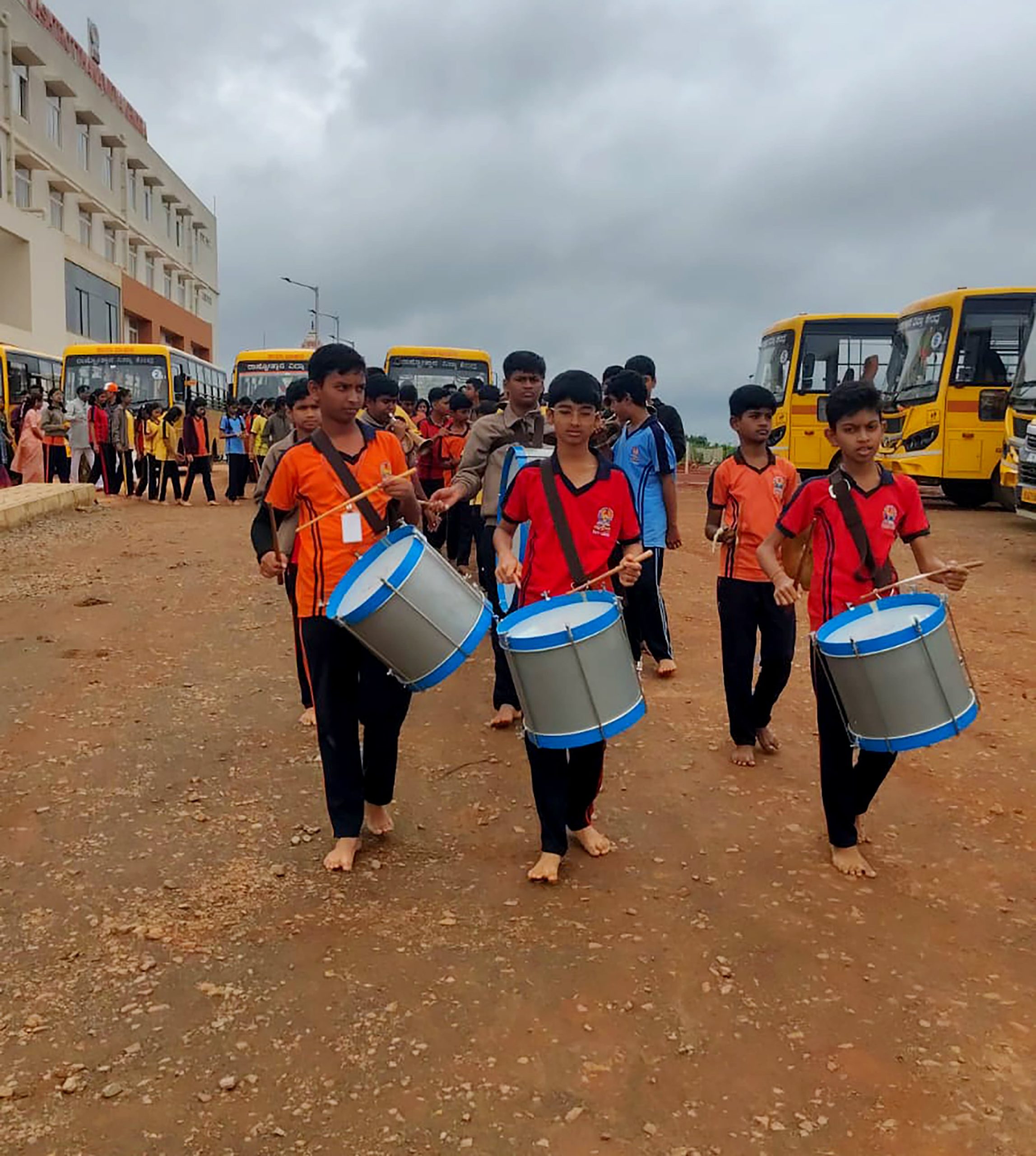 Ganesh Chaturthi and National Sports Day Celebration in RVK - Sattur (7)