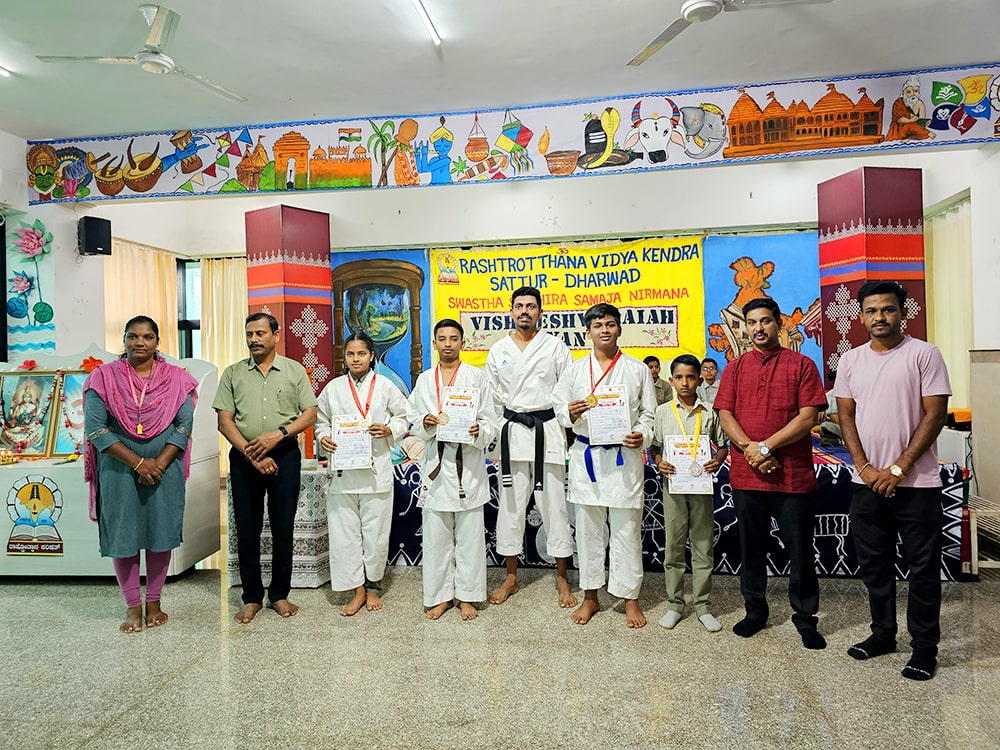 RVK – Sattur student’s Achievements in National Level Karate Competition (2)