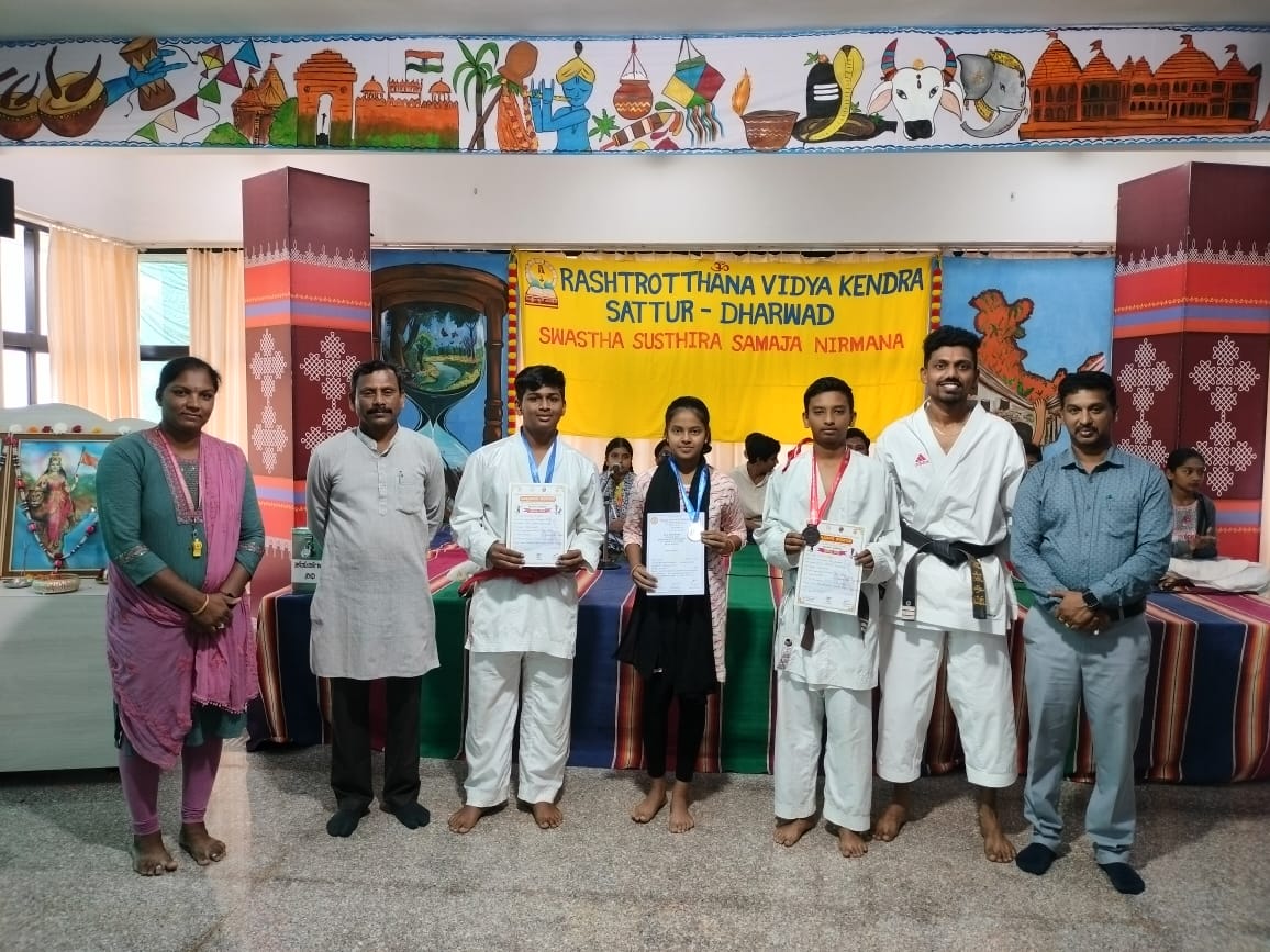 RVK - Sattur students bag Medals in National Level Karate Competition! (2)