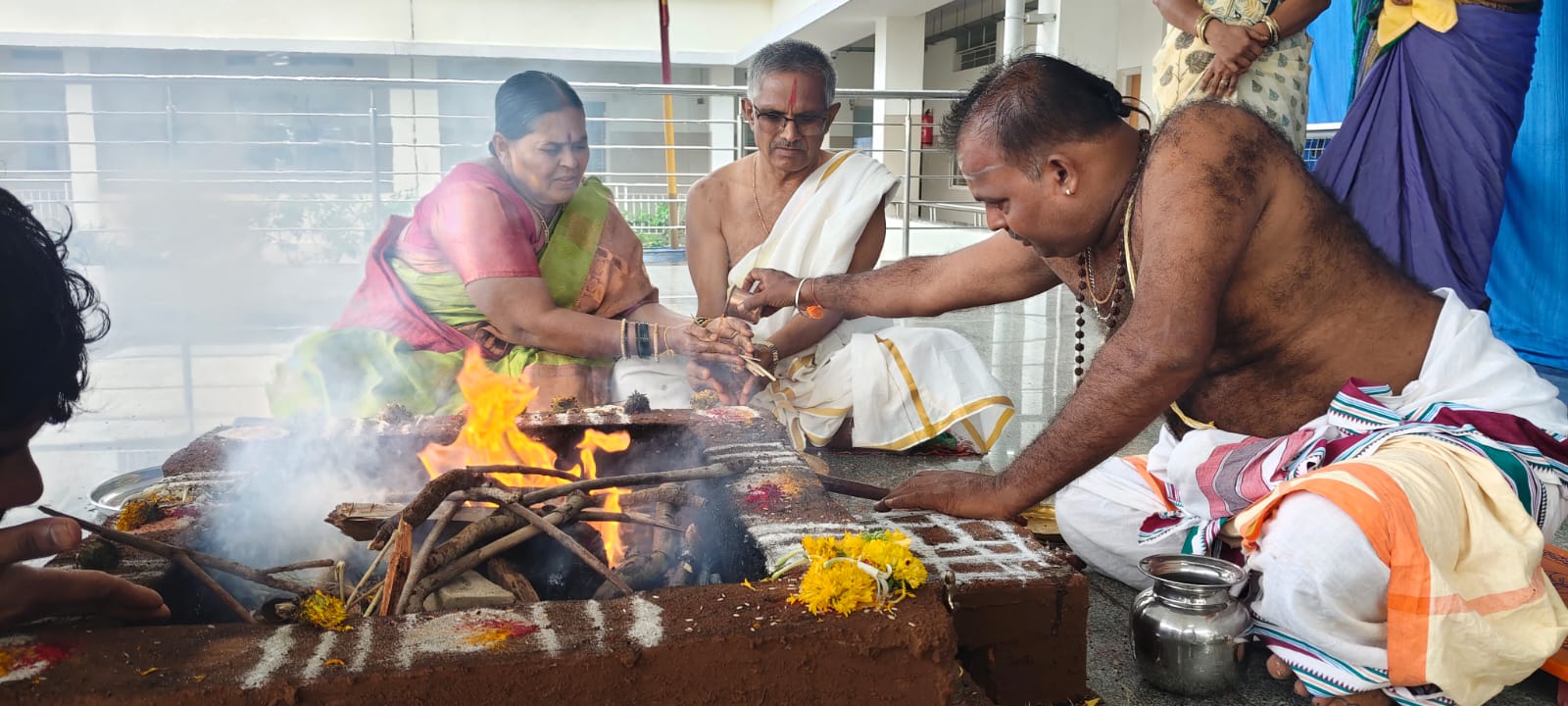 Academic Beginnings Vidyarambha & Aksharabhyasa Program at RVK - Sattur (1)