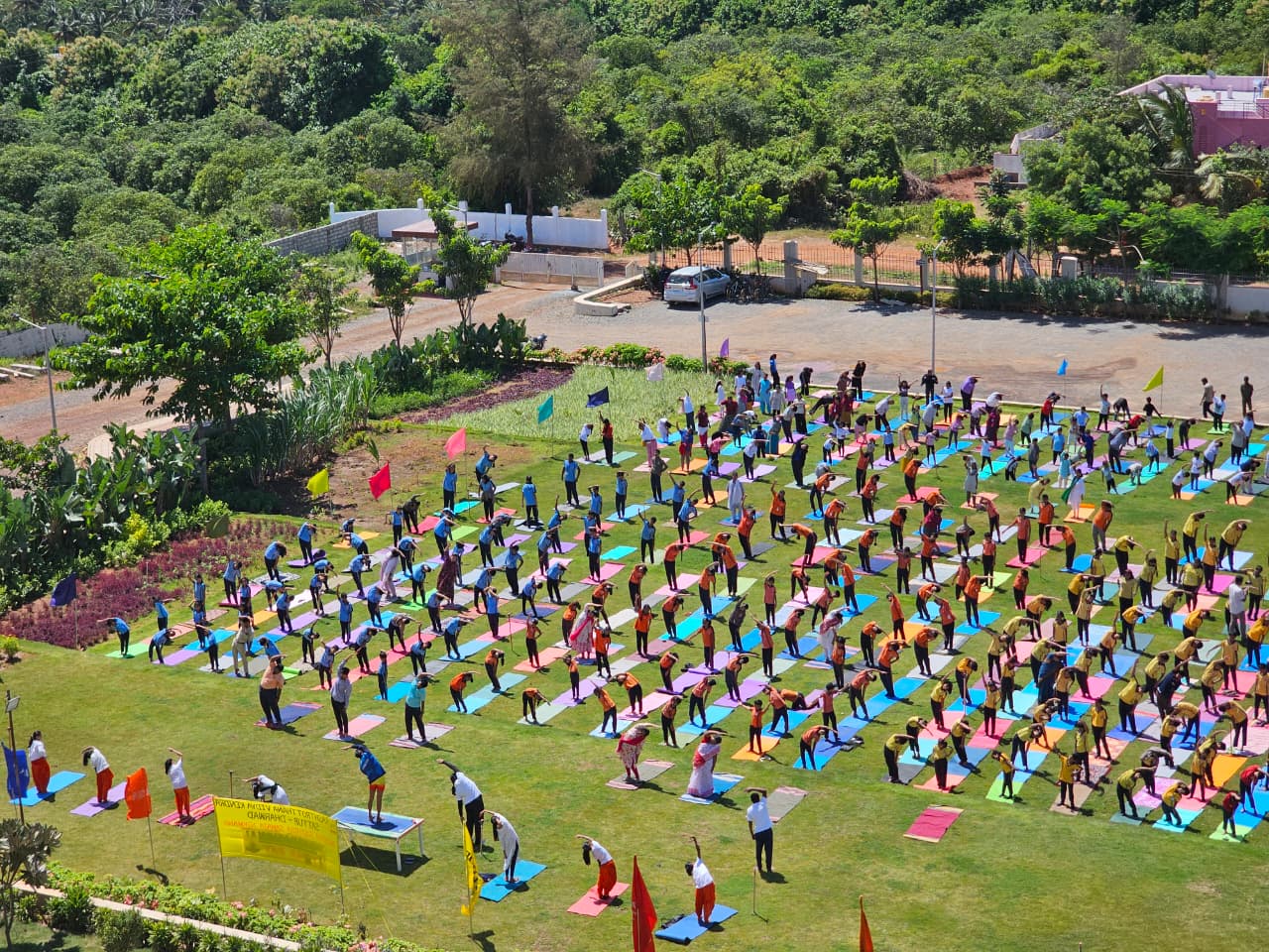 12th International Yoga Day in RVK - Sattur (1)