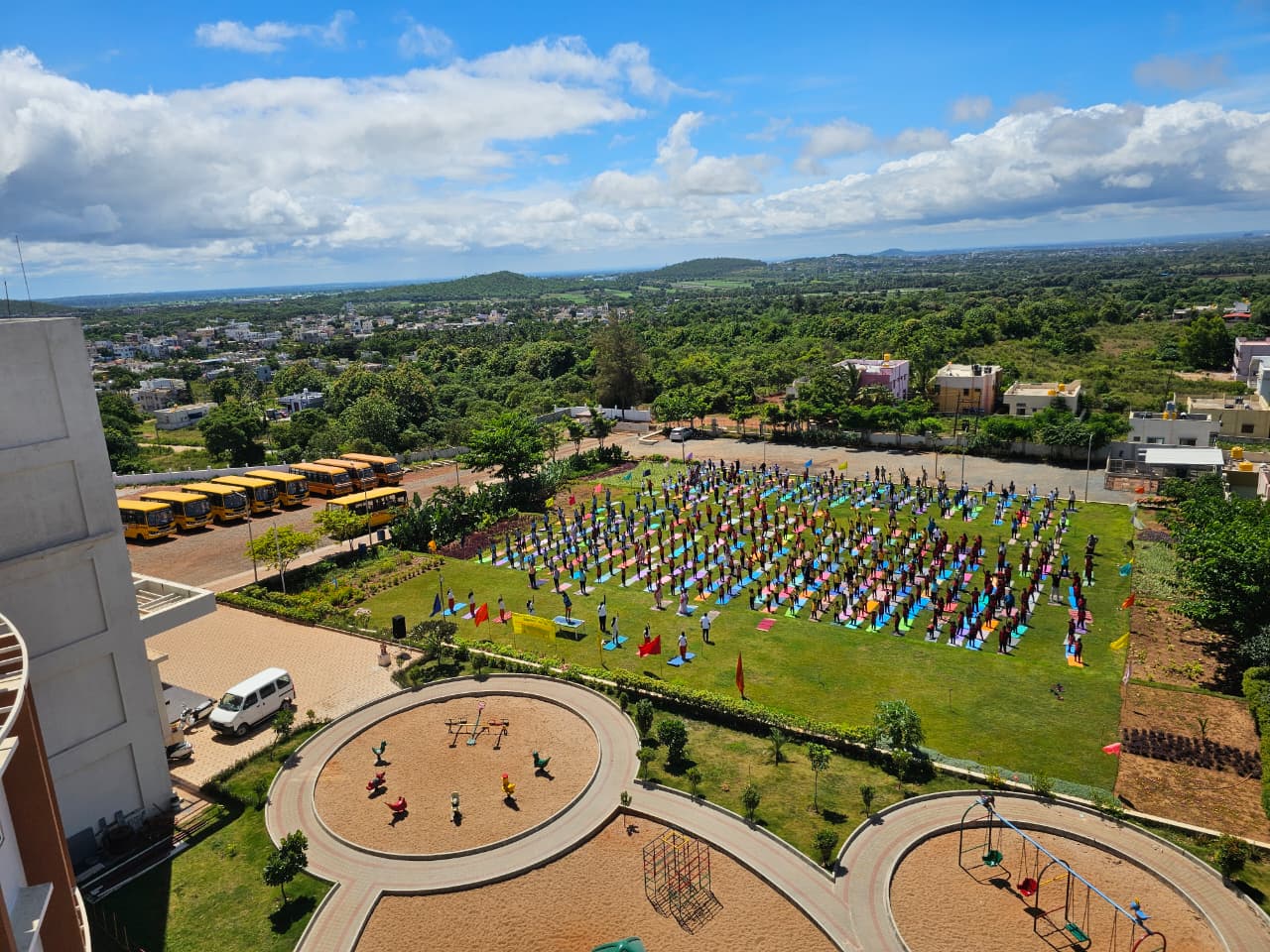 12th International Yoga Day in RVK - Sattur (3)