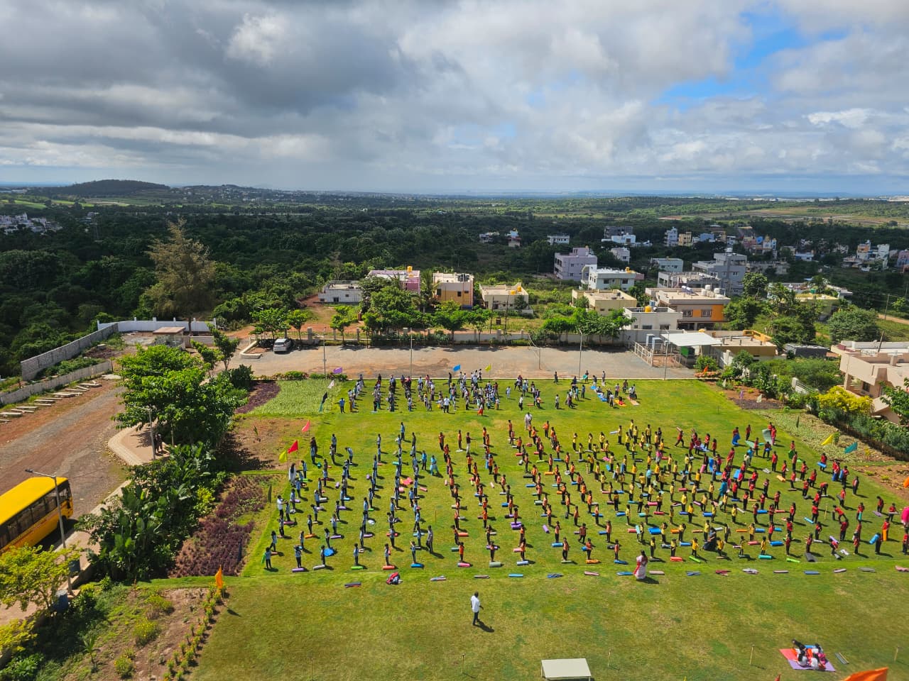 12th International Yoga Day in RVK - Sattur (5)