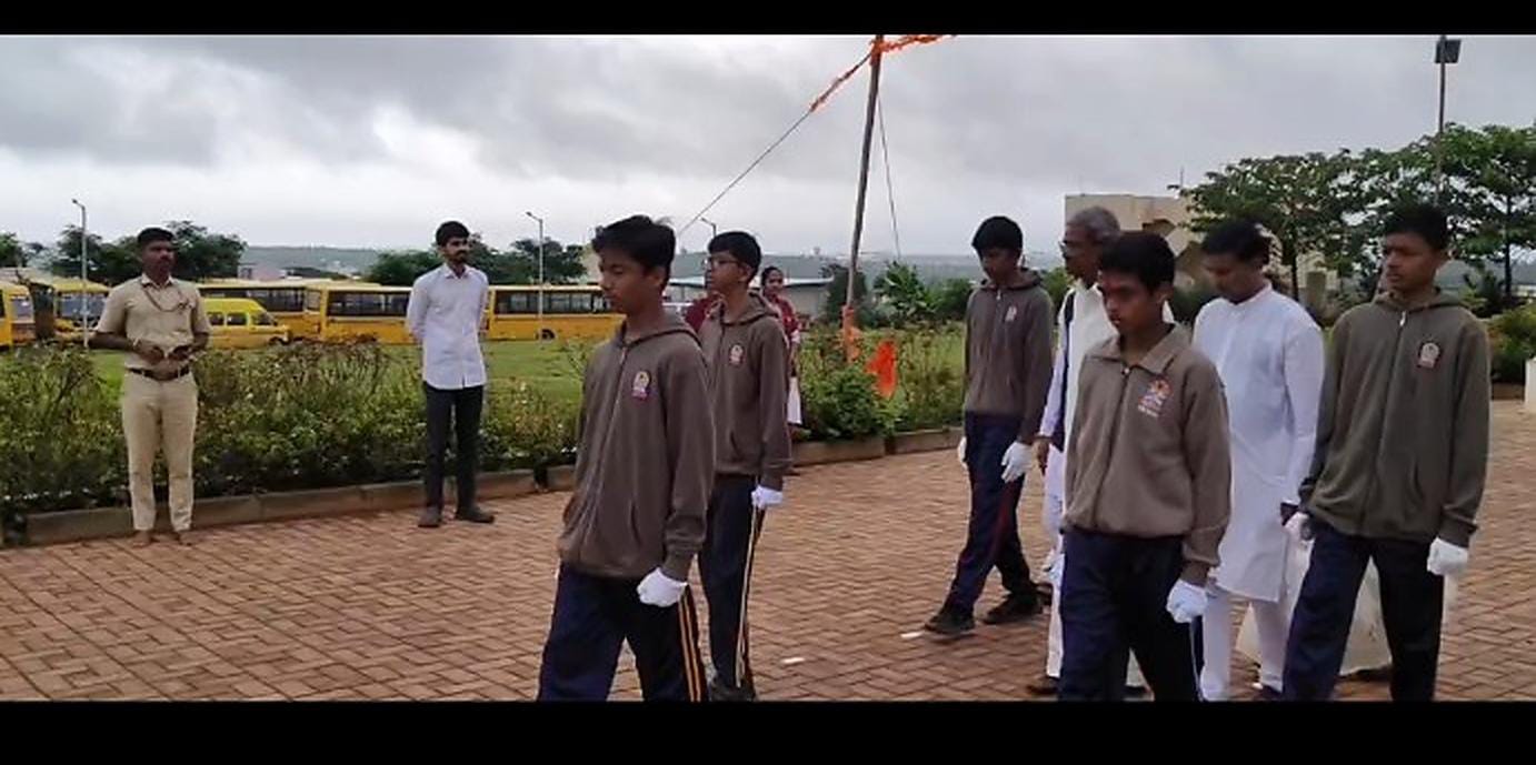1965 War Veteran Graces 80th Independence Day Celebration at RVK - Sattur (11)