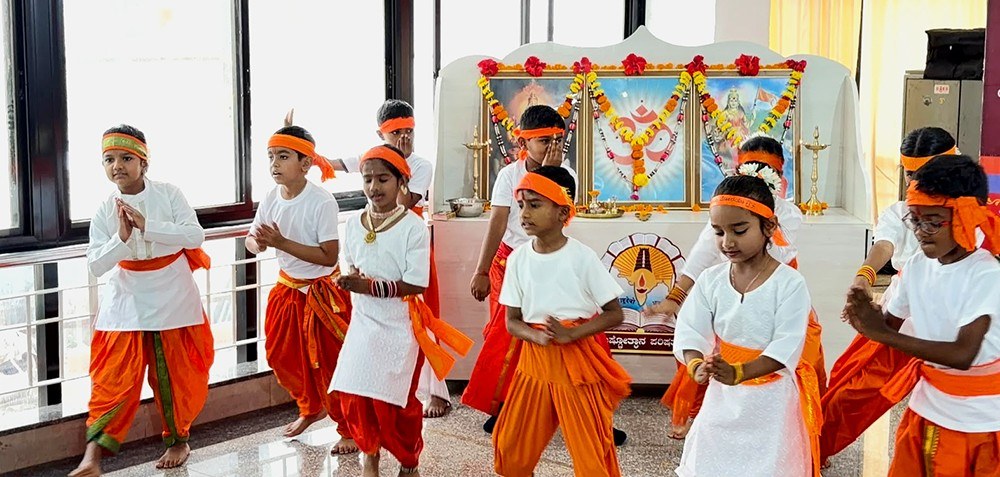 Devotion and Cultural Enthusiasm Mark Ganapati Festival Celebrations at RVK - Sattur (1)