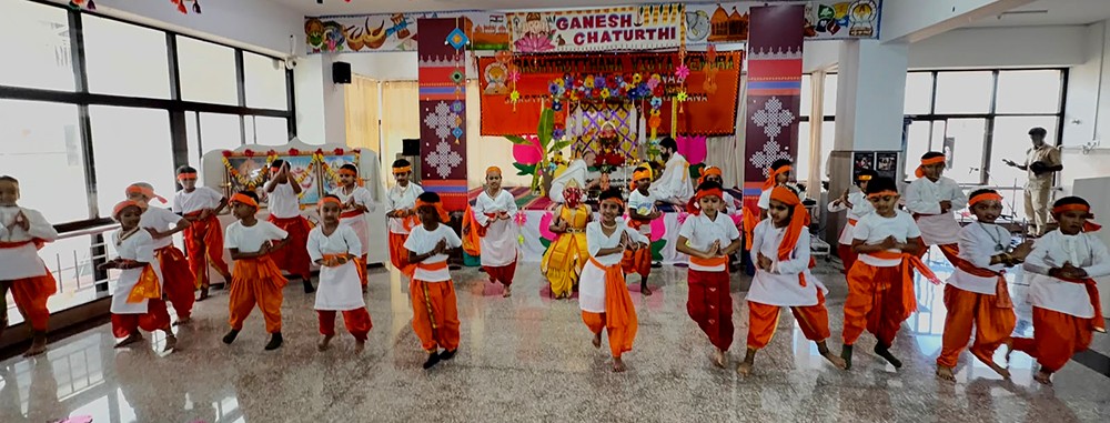 Devotion and Cultural Enthusiasm Mark Ganapati Festival Celebrations at RVK - Sattur (3)