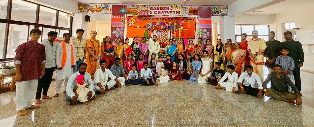 Ganesh Chaturthi Celebrated at RVK - Sattur (2)