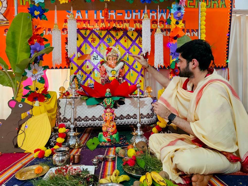 Ganesh Chaturthi Celebrated at RVK - Sattur (3)