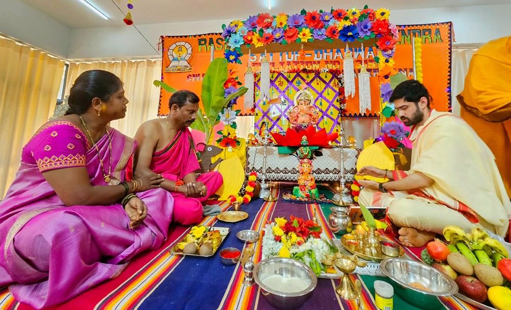 Ganesh Chaturthi Celebrated at RVK - Sattur (4)
