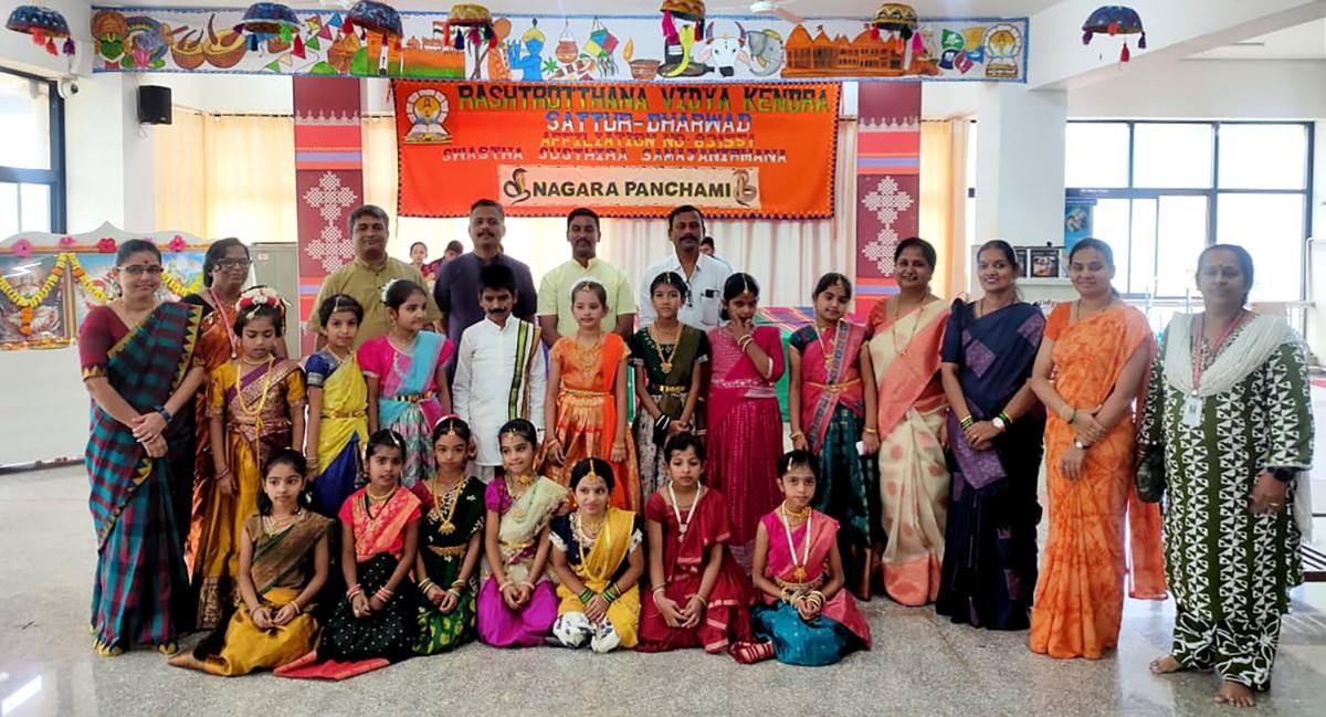 Nagar Panchami Celebrated Devotionally at RVK - Sattur (5)