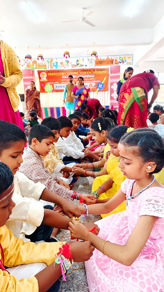 Rakshabandhan Celebration in RVK - Sattur (11)