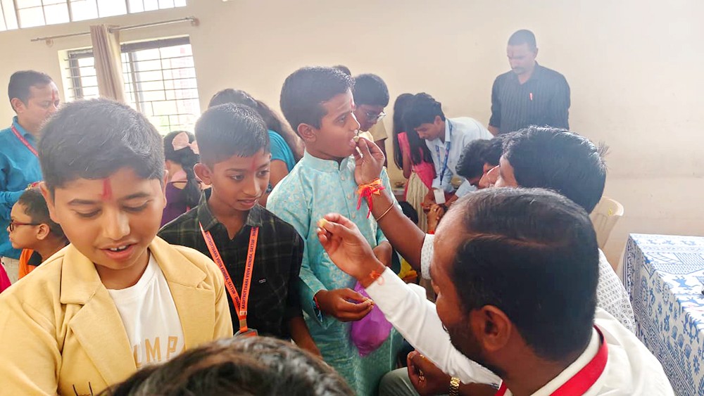 Rakshabandhan Celebration in RVK - Sattur (12)