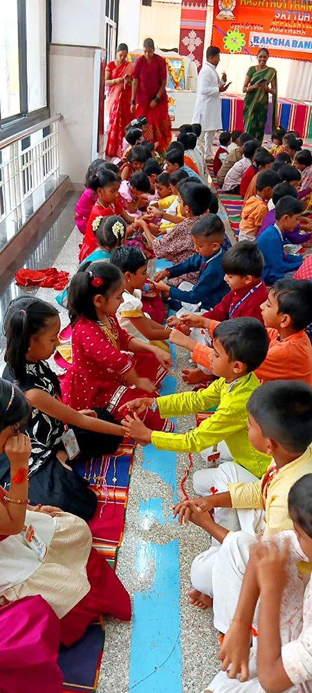 Rakshabandhan Celebration in RVK - Sattur (9)